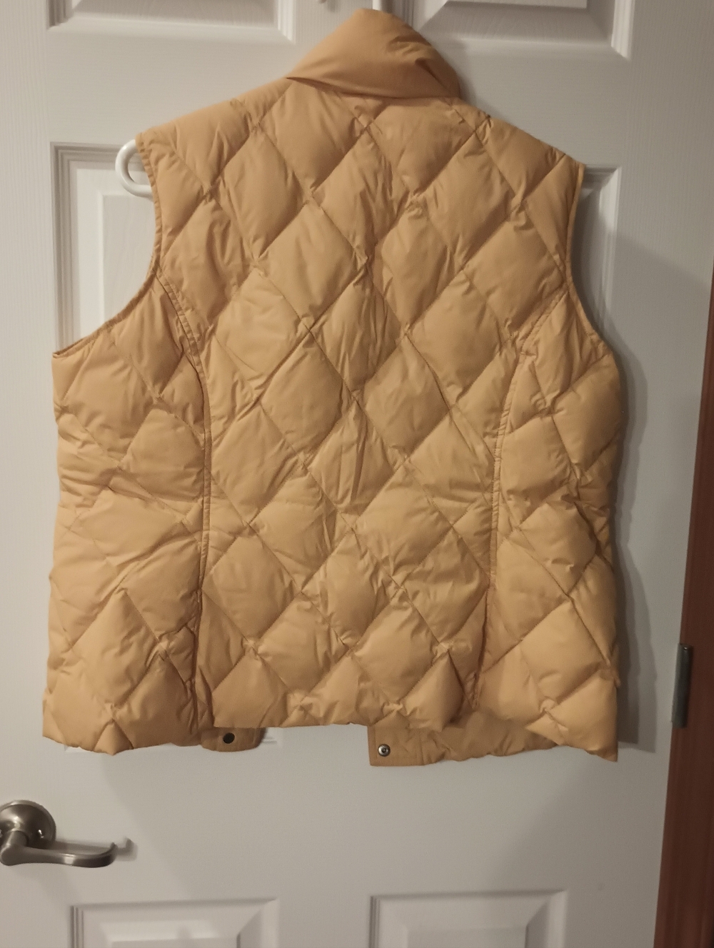 Quilted Puffer Vest in Sunflower